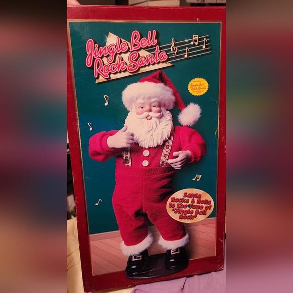 jingle bell rock Vintage santa 1st edition - Picture 3 of 7